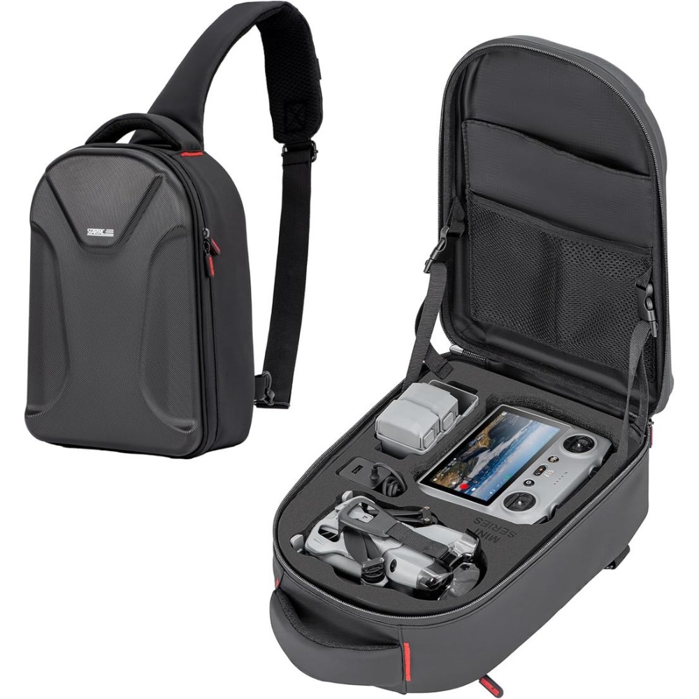 Fpv Drone Bag - Mochila rígida impermeable para DJI Mini
