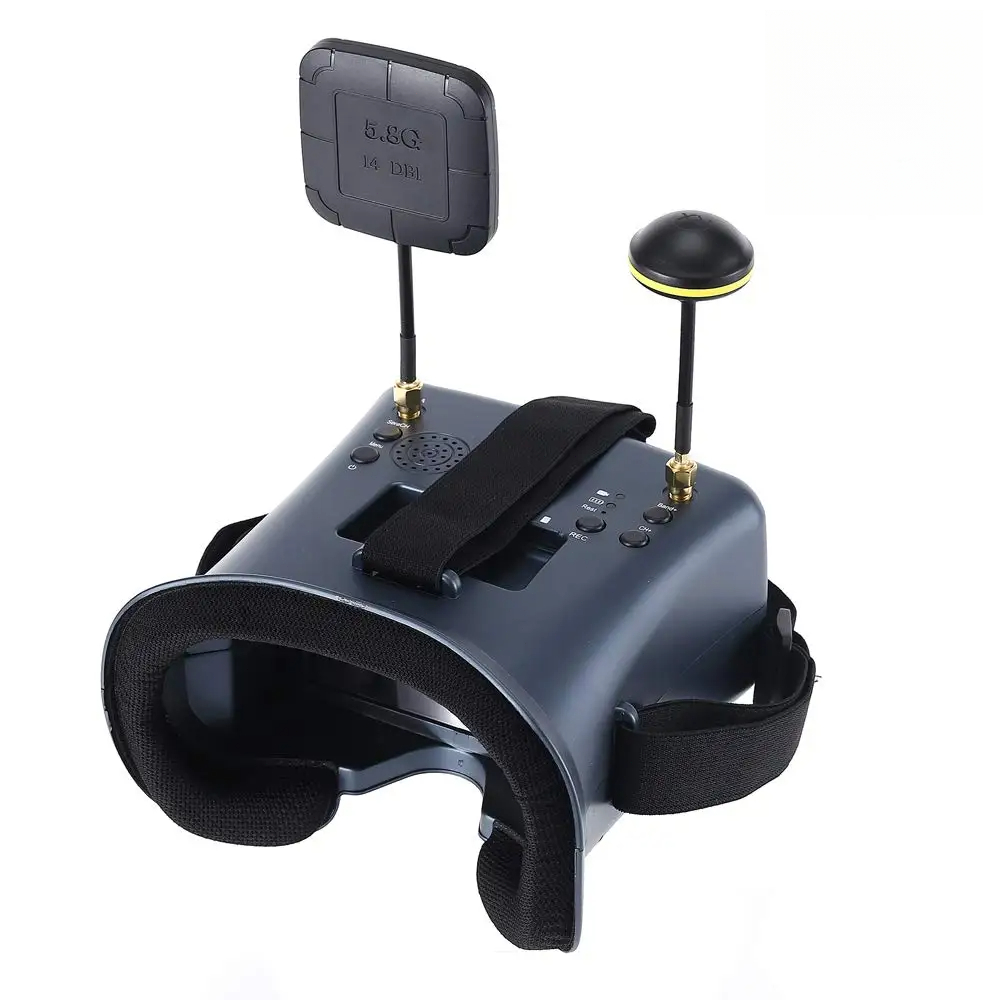Fpv Drone Goggles - 5,8G 40CH 4,3 pulgadas 800*480 auriculares