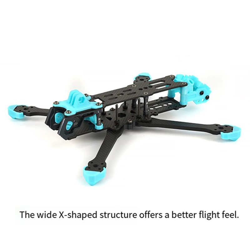 Kit de Marco X de Fibra de Car - Fpv Drone Quadcopter reseña y precio