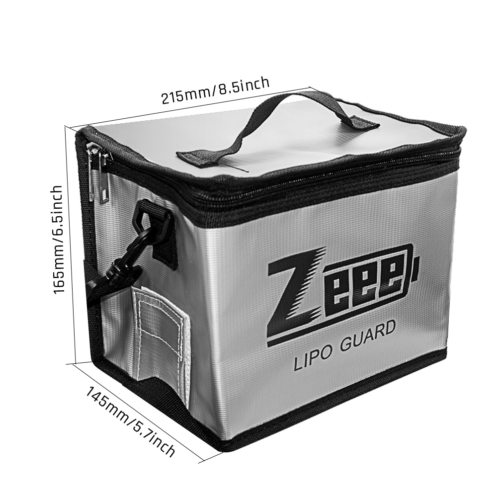 Zeee Lipo bolsa segura para ba - Fpv Drone Bag reseña y precio
