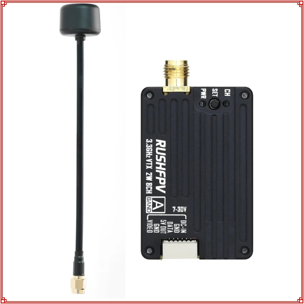 Nuevo Transmisor RUSHFPV 3.3G  - Fpv Drone Receiver reseña y precio
