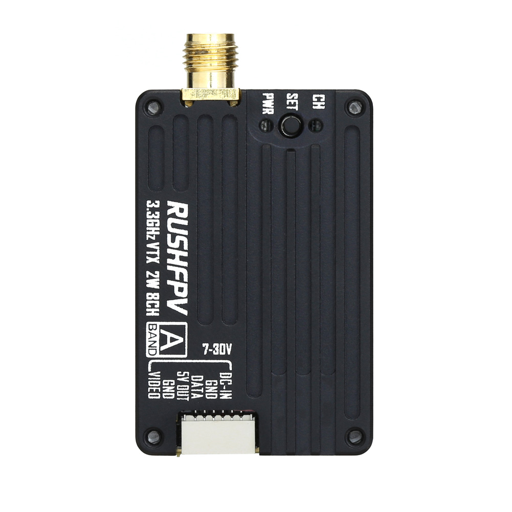 Transmisor VTX RUSHFPV 3.3G 2W - Fpv Drone Antenna reseña y precio