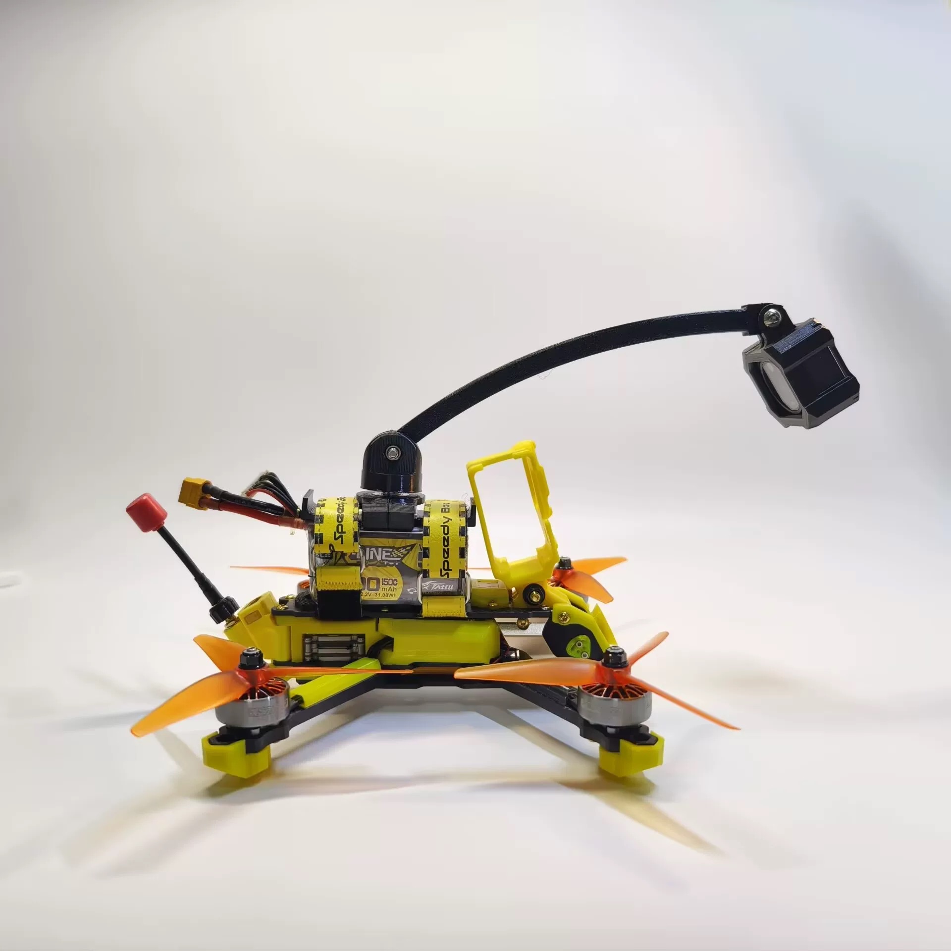 Cámara FPV Palo de Selfie gira - Fpv Drone Bag reseña y precio