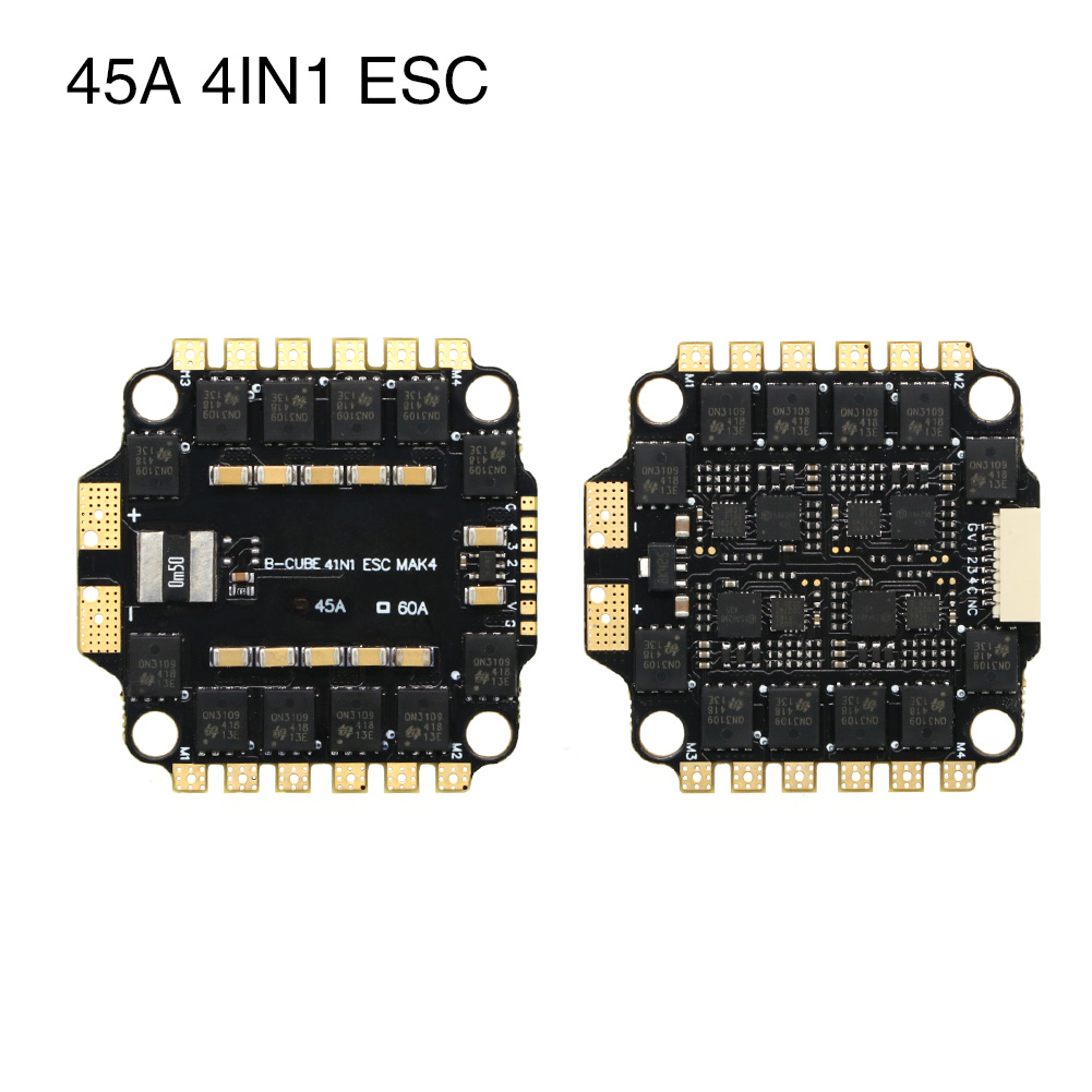 UAngel 4 en 1 45A 60A ESC BLHE - Fpv Drone Esc reseña y precio