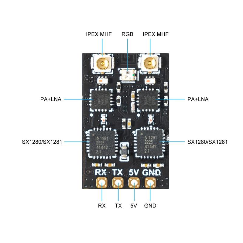 Receptor BETAFPV SuperD ELRS 2 - Fpv Drone Quadcopter reseña y precio