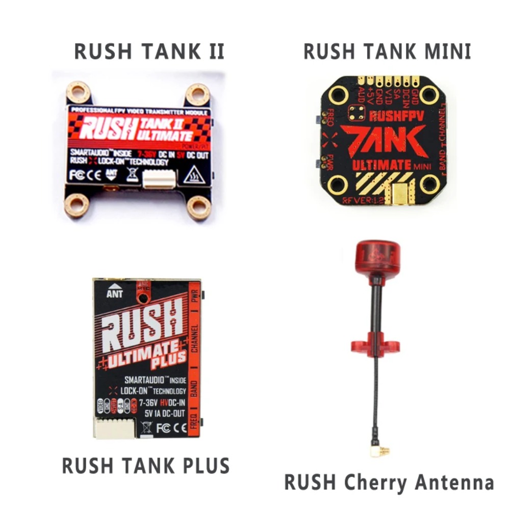 Transmisor de Video RUSH TANK  - Fpv Drone Receiver reseña y precio