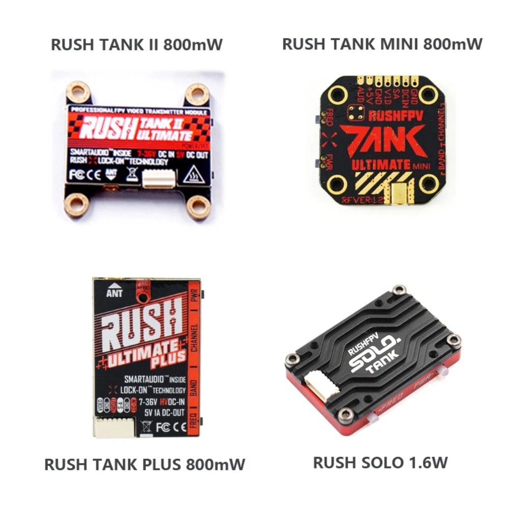 Transmisor de Video RUSH TANK  - Fpv Drone Receiver reseña y precio