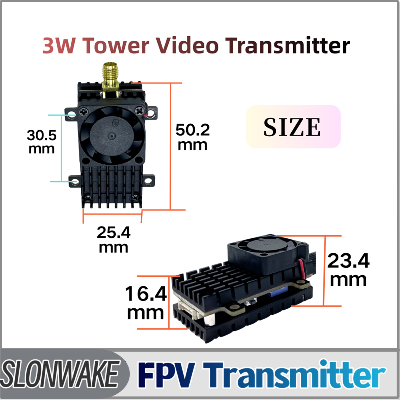 SLONWAKE 5,8G 3000mW simulació - Fpv Drone Frame reseña y precio