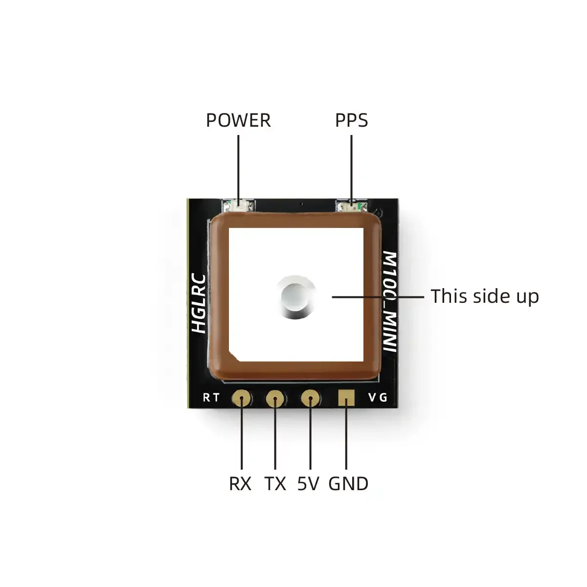 Módulo GPS HGLRC M100 MINI M10 - Fpv Drone Flight Controller reseña y precio