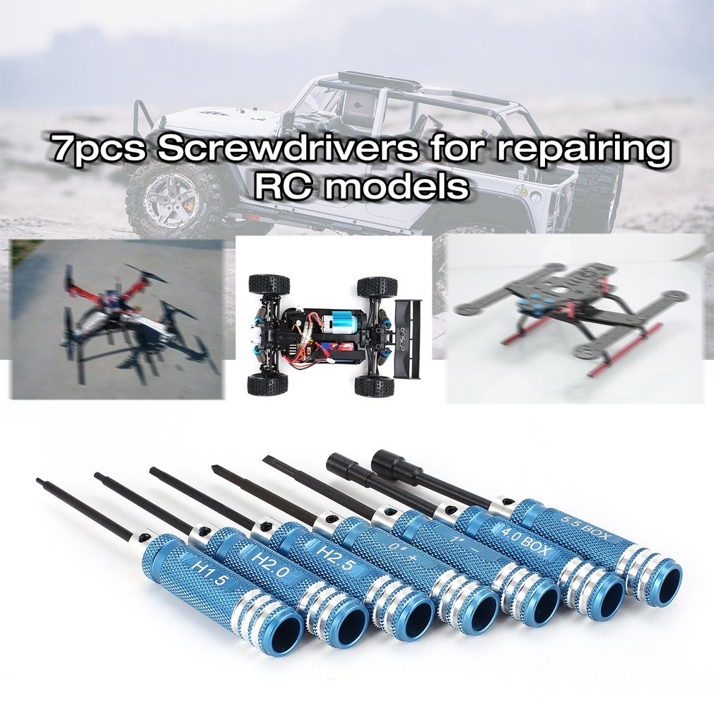 YSIDO 7 Uds 1,5 2,0 2,5mm herr - Fpv Drone Tool Kit reseña y precio