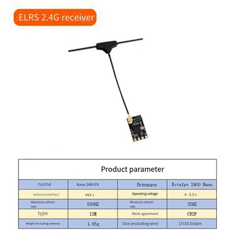 CYGJ-10PCS Receptor ELRS 2.4Gh - Fpv Drone Antenna reseña y precio